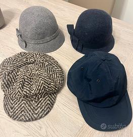 Set 4 cappelli donna