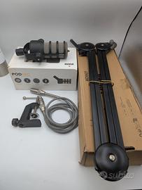 microfono Rode podmic + staffa