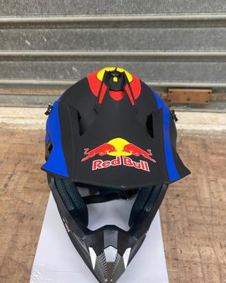 Casco Redbull L + Visiera Thor, nuovi mai usati 