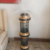 Lampada fibra ottica anni 70