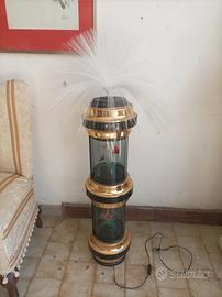 Lampada fibra ottica anni 70