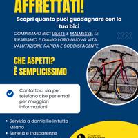BICI2REPAIR - Acquistiamo bici malmesse e rotte 