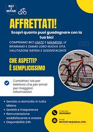 BICI2REPAIR - Acquistiamo bici malmesse e rotte 