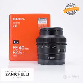 Sony FE 40mm f/2.5 G Usato (G1040) 