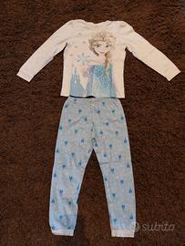 PIJAMA FROZEN DISNEY ETÁ 11-12 ANNI ORIGINAL M.