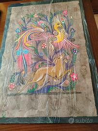 Quadro Messicano Artigianale su Carta Amate - Dipi