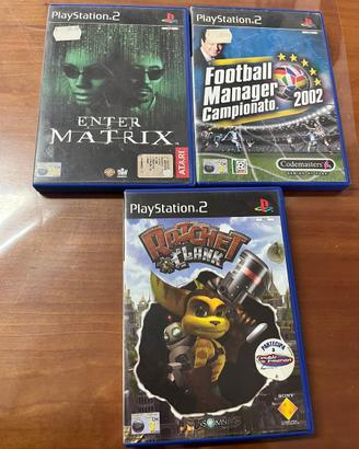 3 Videogiochi Playstation 2
