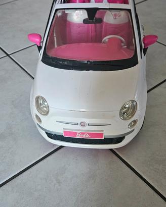 Auto giocattolo Fiat 500 Barbie
