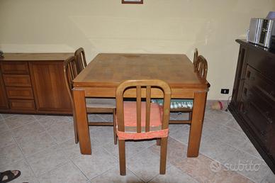 Sala in legno massello componibile