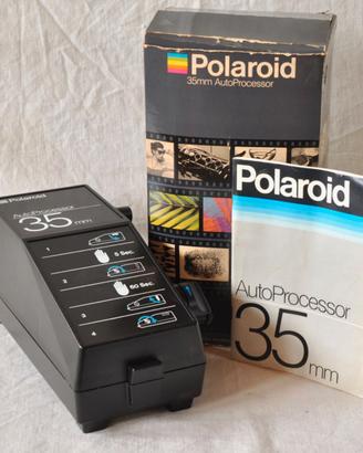 Polaroid AutoProcessor 35mm, scatola, istruzioni