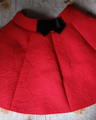gonna pantalone rossa