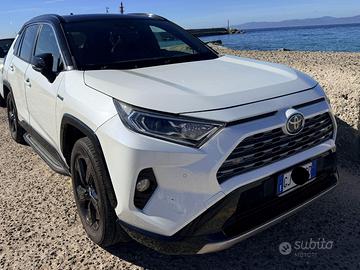 Toyota RAV4 2.5 Hybrid AWD. Garanzia -Tetto-Gancio