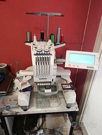 Brother PR-600 Ricamatrice 6 aghi - SOLO 429 ORE -