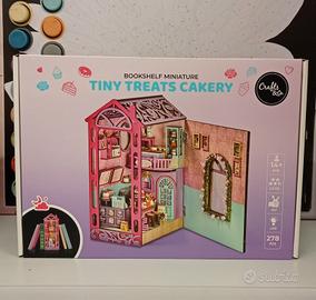 Book Nook Diorama Libreria Kit Fai da Te 