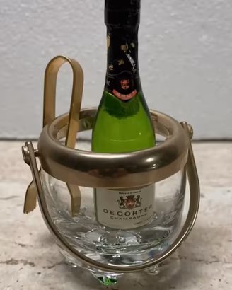 Set miniatura bottiglia champagne