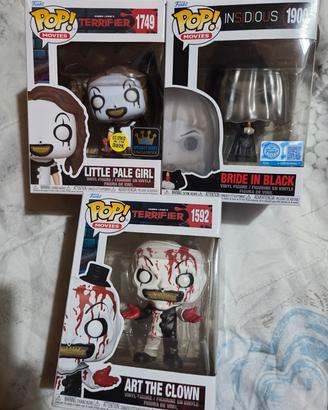 lotto funko pop terrifier x2 e insidious