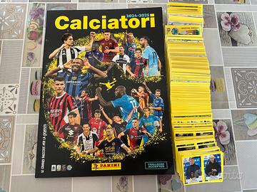 Lotto 400 figurine diverse calciatori Panini 24-25