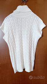 Abito bianco donna smanicato