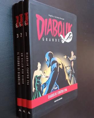 Grande Diabolik volumi 1-3 Sequenza Completa