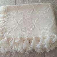 Copriletto letto singolo fatto a mano