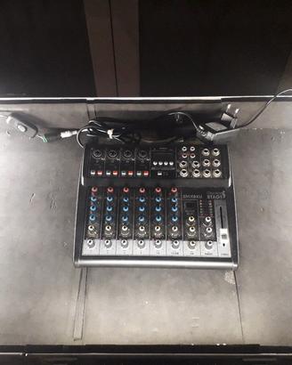 Mixer audio+ Flight case