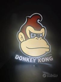 🎮 LAMPADA DONKEY KONG LED – STAMPA 3D ARTIGIANALE
