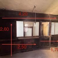 Antica parete ufficio postale vintage mobile