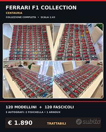 Ferrari F1 Collection Centauria 1:43 – 120 modelli