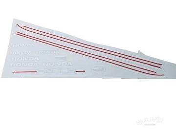 KIT ADESIVI HONDA CN 250 ROSSO E BIANCO AUFKLEBER 