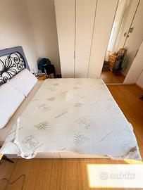 Topper Matrimoniale Memory Foam Copertura 160 200