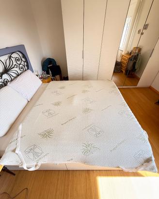 Topper Matrimoniale Memory Foam Copertura 160 200