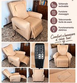 Poltrona massaggiante elettrica