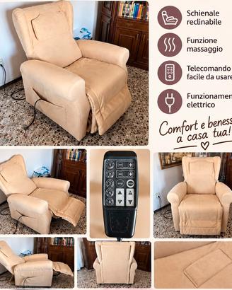 Poltrona massaggiante elettrica