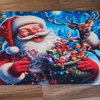 Tappeto di Natale da interno 80 x 49 cm