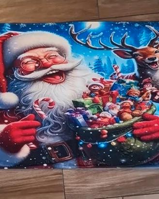 Tappeto di Natale da interno 80 x 49 cm
