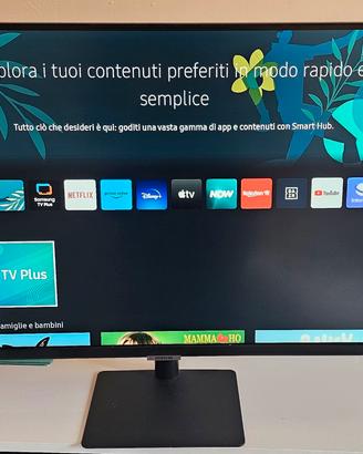 Samsung Smart Monitor M5 32" – Smart TV + Monitor 