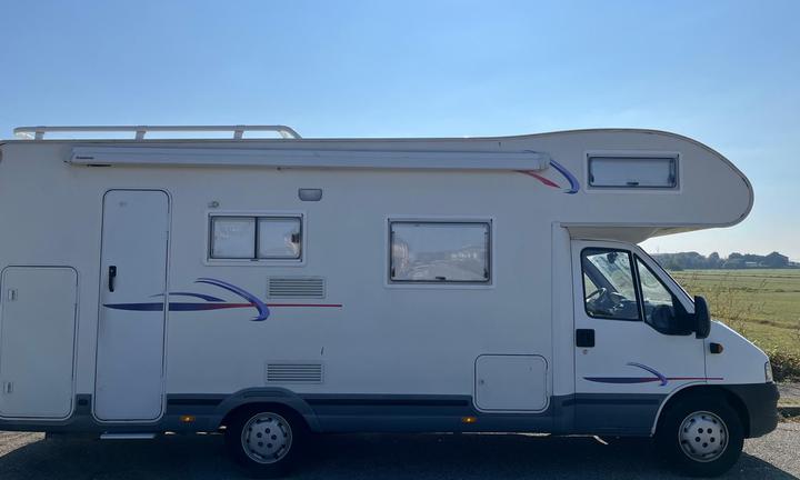 Camper challenger mageo 173 mansardato fiat duca