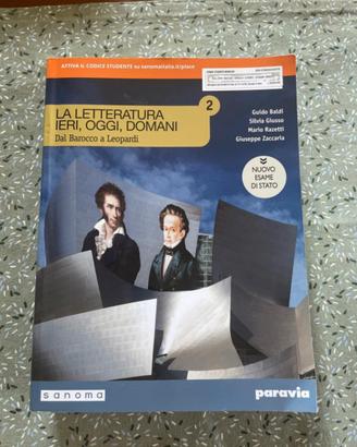 Letteratura ieri oggi domani 2