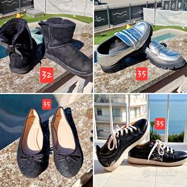 Scarpe 32 35 donna ragazza bambina