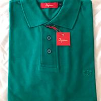 Maglia polo uomo ingram verde cotone taglia s