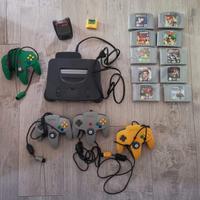 Nintendo 64 con 10 giochi