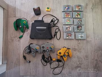 Nintendo 64 con 10 giochi