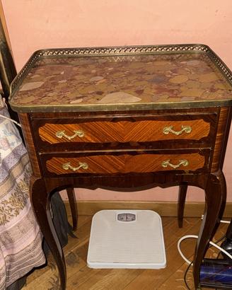 COMODINI in legno antico di noce