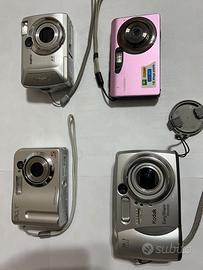 macchina fotografica digitale lotto di 4 pz.