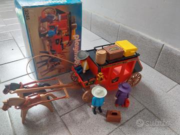 PLAYMOBIL 3245 DILIGENZA WEST SERIE VINTAGE