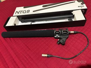 NTG8 RODE microfono perfetto inusato come NUOVO