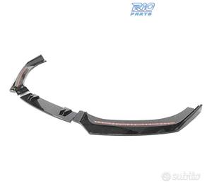 SPOILER LIP PER AUDI A4 B9 16- LOOK RS4 NERO