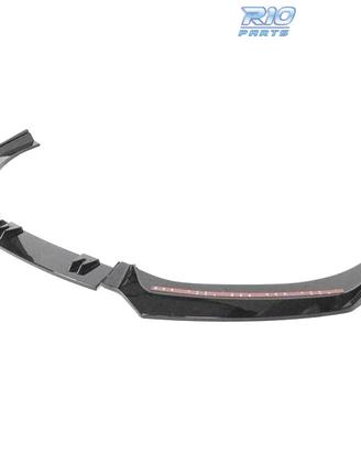 SPOILER LIP PER AUDI A4 B9 16- LOOK RS4 NERO