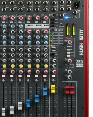 ALLEN & HEATH ZED-22FX con FlightCase Incluso