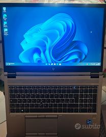 💻 HP ZBook Fury 15.6 G8 – i7 11ª Gen